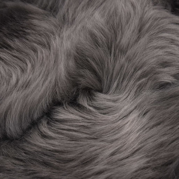 vidaXL Sheepskin Rug 60x180 cm Light Grey