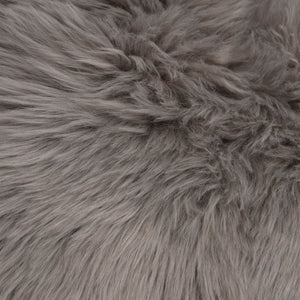 vidaXL Rug 60x90 cm Faux Sheepskin Light Gray