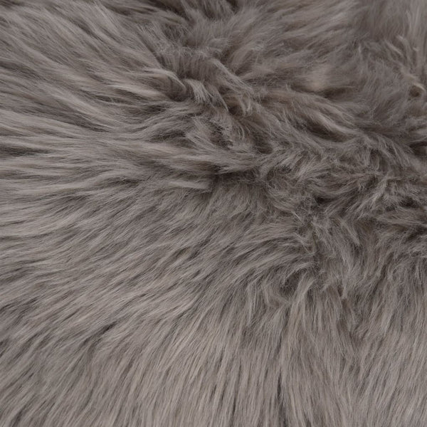 vidaXL Rug 60x90 cm Faux Sheepskin Light Gray
