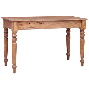 vidaXL Desk with Drawers 117x57x75 cm Solid Reclaimed Wood