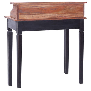 vidaXL Desk with Drawers 90x50x101 cm Solid Reclaimed Wood