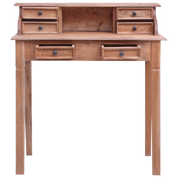 vidaXL Desk with Drawers 90x50x101 cm Solid Reclaimed Wood
