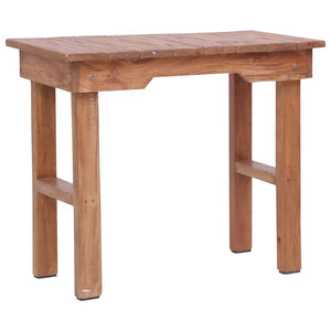 vidaXL Side Table 70 x 35 x 60 cm Solid Mahogany Wood
