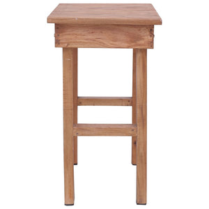 vidaXL Side Table 70 x 35 x 60 cm Solid Mahogany Wood