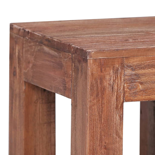 vidaXL Coffee Table 30x30x30 cm Solid Reclaimed Wood