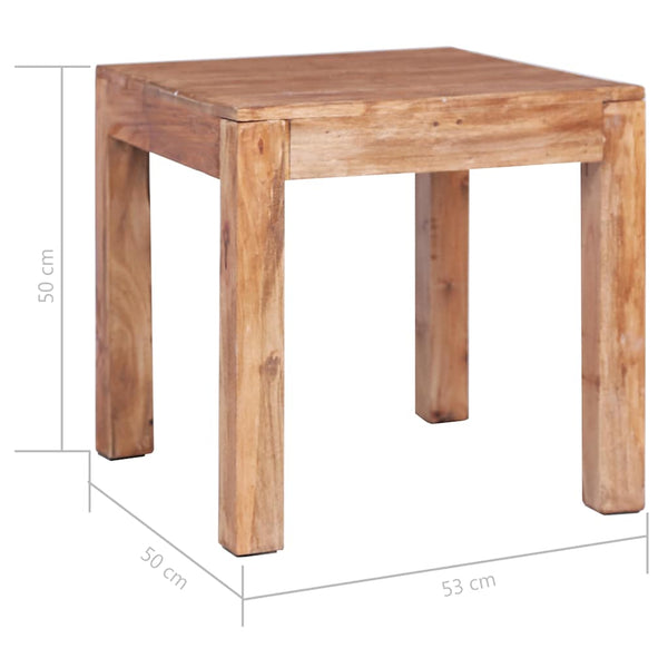 vidaXL Coffee Table 53x50x50 cm Solid Reclaimed Wood