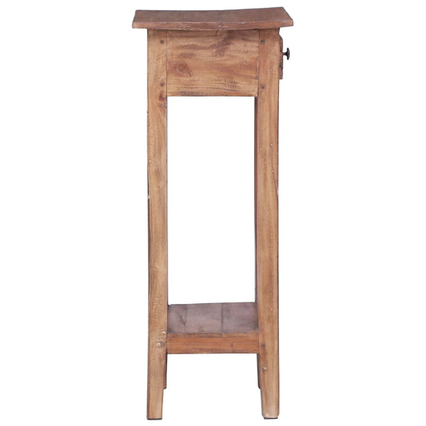 vidaXL Plant Stand 30x30x75 cm Solid Reclaimed Wood