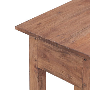 vidaXL Plant Stand 30x30x75 cm Solid Reclaimed Wood