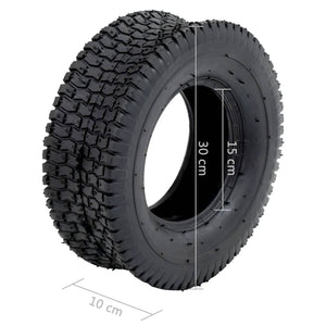 vidaXL Wheelbarrow Tyre 13×5.00-6 4PR Rubber