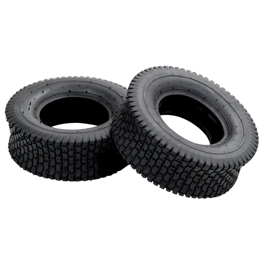 vidaXL Wheelbarrow Tyres 2 pcs. 13x5.00-6 4PR Rubber