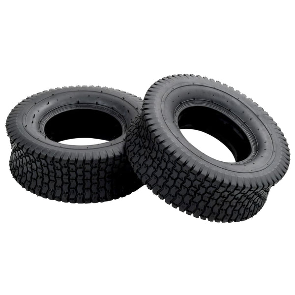 vidaXL Wheelbarrow Tyres 2 pcs. 13x5.00-6 4PR Rubber