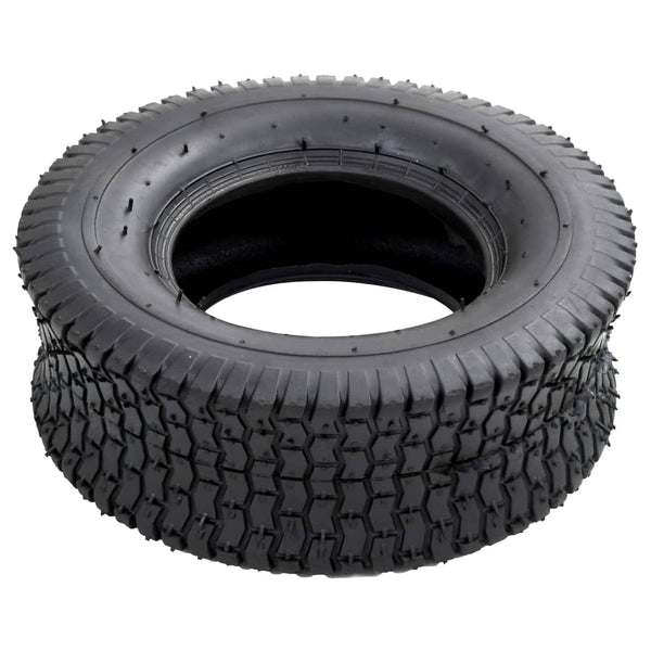 vidaXL Wheelbarrow Tyres 2 pcs. 13x5.00-6 4PR Rubber