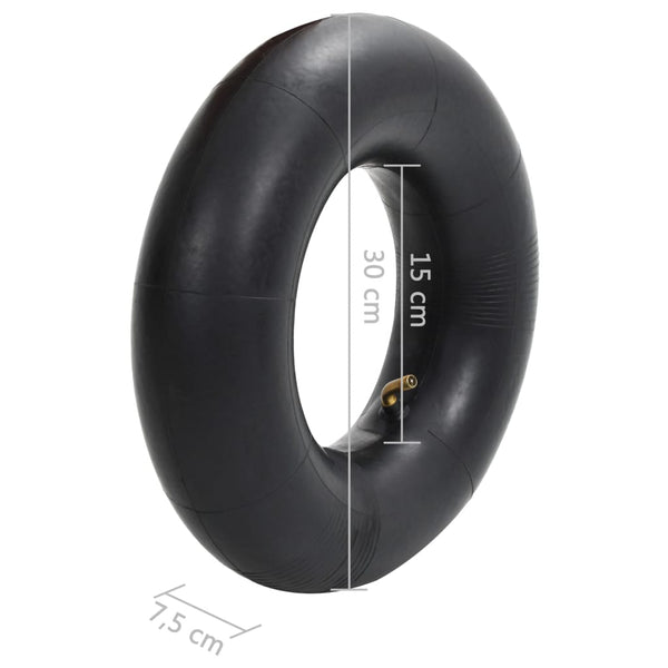 vidaXL Wheelbarrow Inner Tubes 2 pcs. 13×5.00-6 Rubber