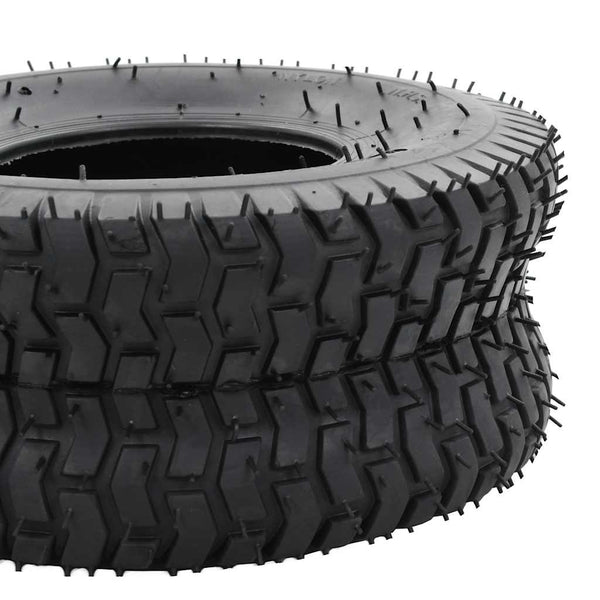 vidaXL Wheelbarrow Tyres 2 pcs. 15x6.00-6 4PR Rubber