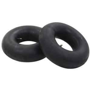 vidaXL Wheelbarrow Inner Tubes 2 pcs. 15x6.00-6 Rubber