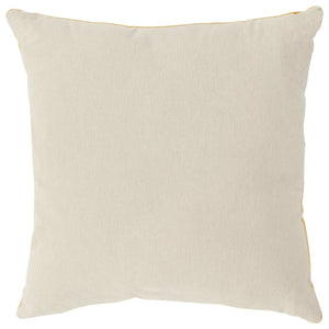 vidaXL Cotton Velvet Cushion 2 pcs. 45×45 cm Yellow