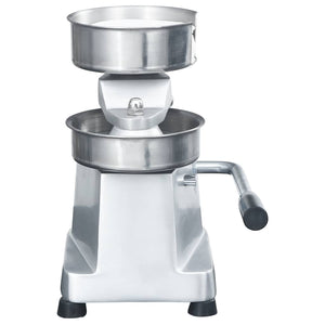 vidaXL Hamburger Press with 500 Wax Papers Aluminum 10 cm