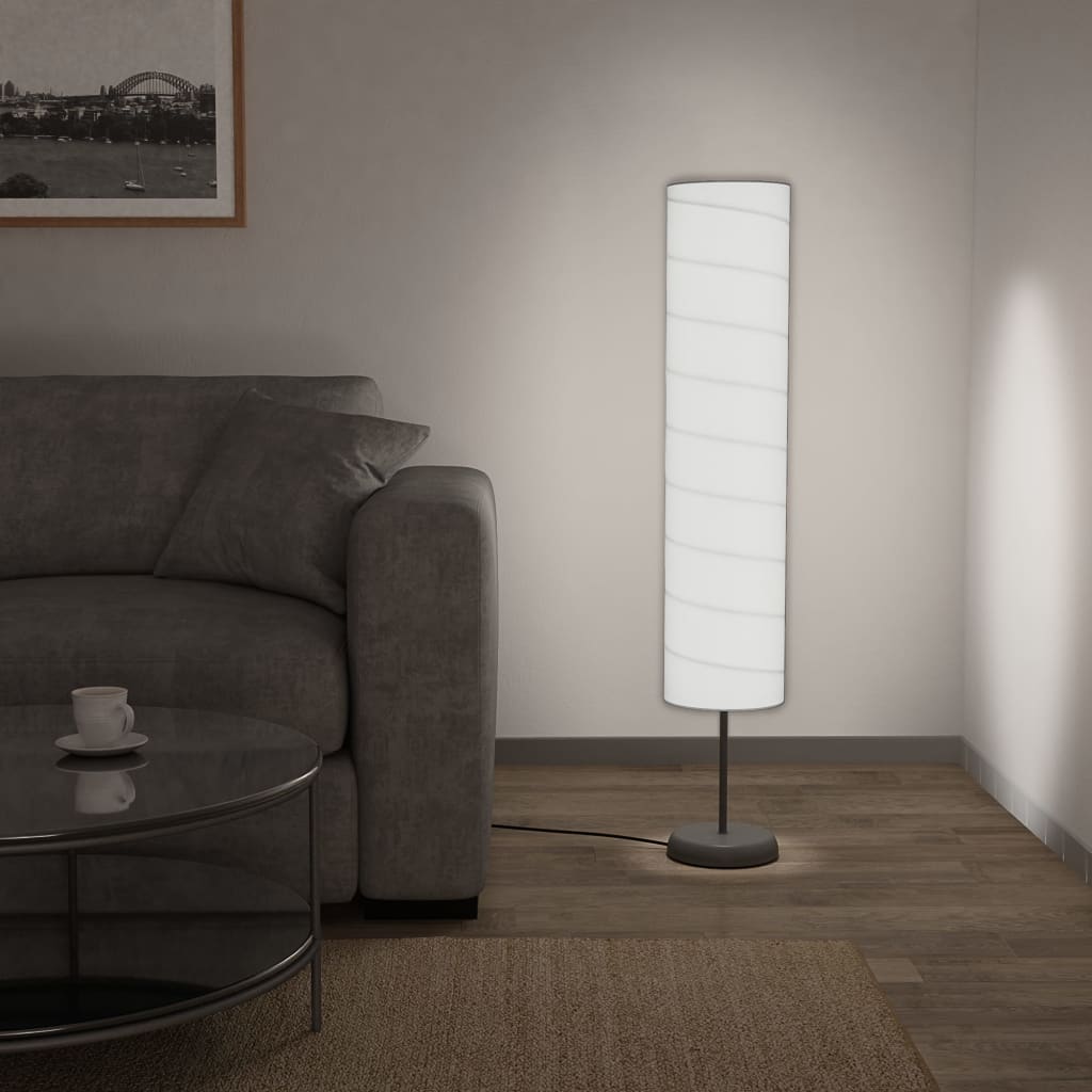 vidaXL Floor Lamp 121 cm White E27