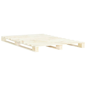 vidaXL Solid Pine Pallet Bed 180x200 cm