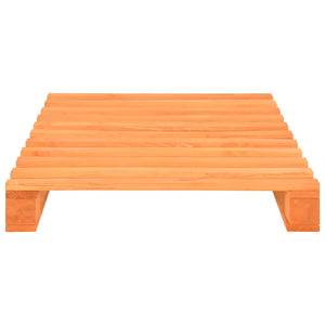 vidaXL Pallet Bed Brown Solid Pine Wood 90x200 cm
