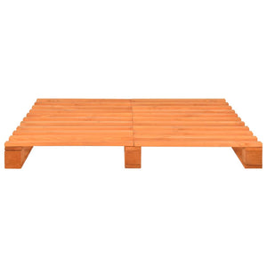 vidaXL Pallet Bed Brown Pine Wood 140x200 cm