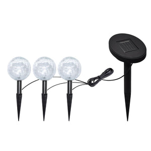 vidaXL Garden Lights 6 pcs. LED with Ground Spikes & Solar Panels