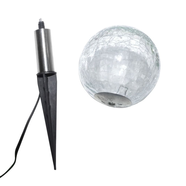 vidaXL Garden Lights 6 pcs. LED with Ground Spikes & Solar Panels