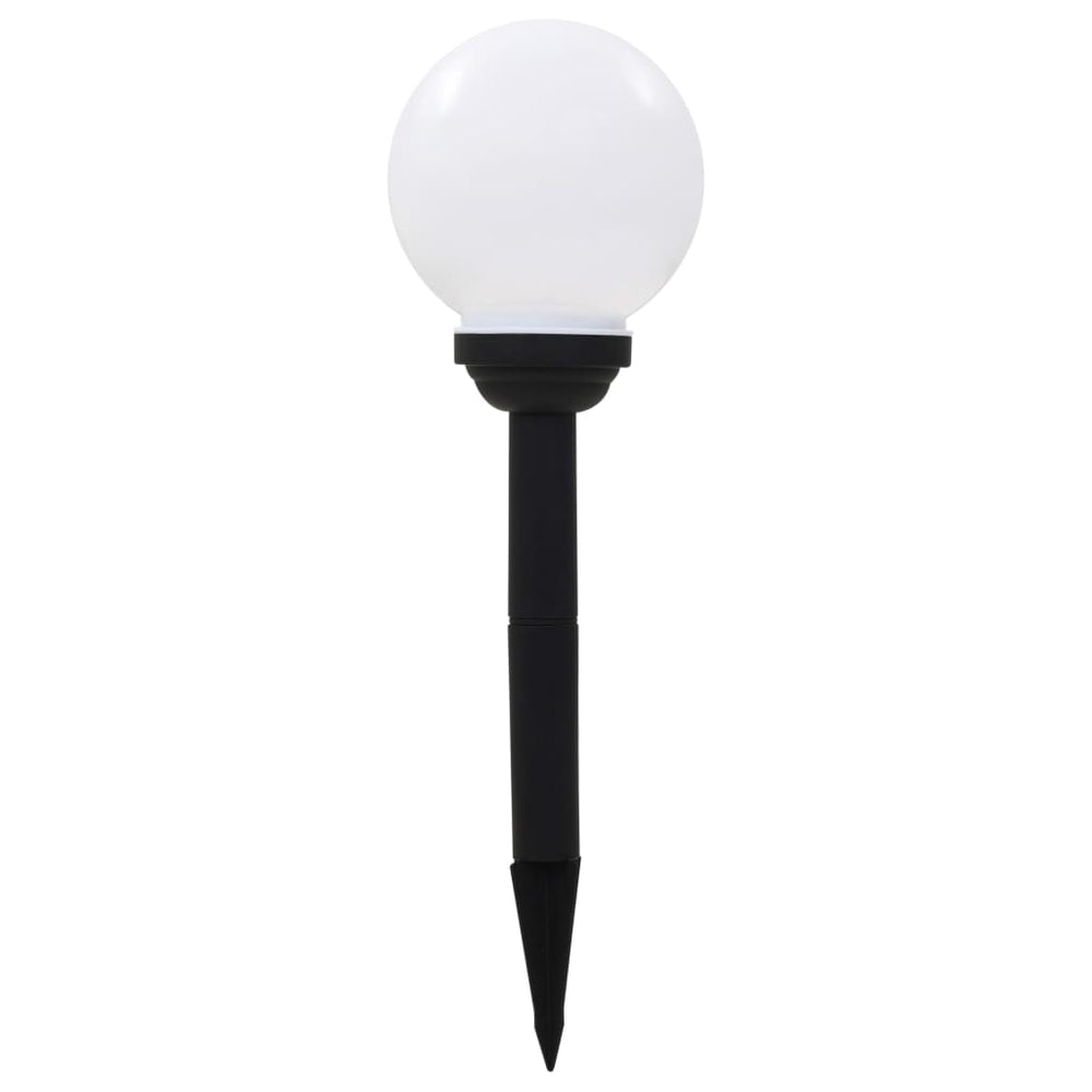 vidaXL Outdoor Solar Lamps 8 Pcs. LED Ball 15 cm RGB