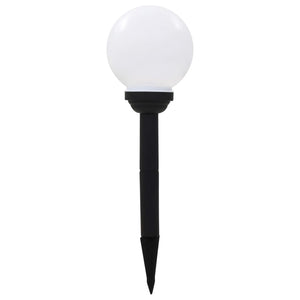 vidaXL Outdoor Solar Lamps 8 Pcs. LED Ball 15 cm RGB
