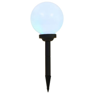 vidaXL Outdoor Solar Lights 6 pcs. LED Sphere 20 cm RGB