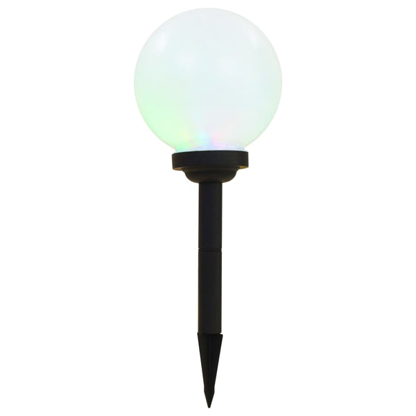 vidaXL Outdoor Solar Lights 6 pcs. LED Sphere 20 cm RGB
