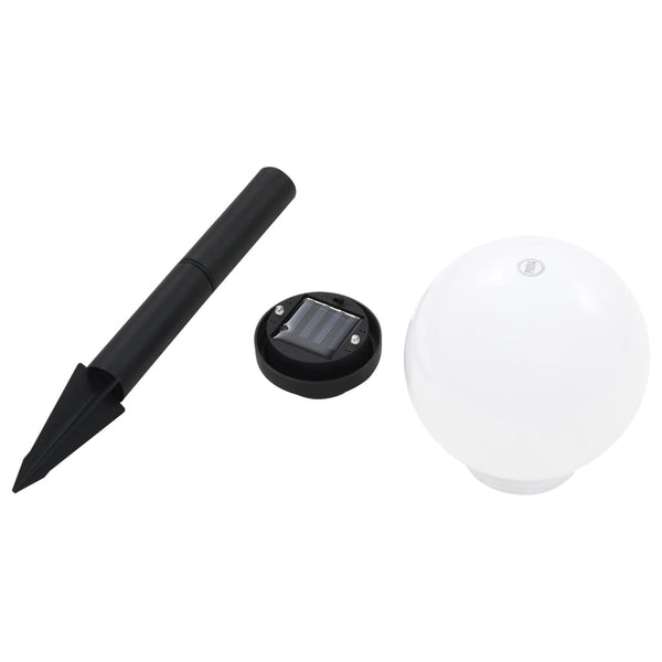 vidaXL Outdoor Solar Lights 6 pcs. LED Sphere 20 cm RGB