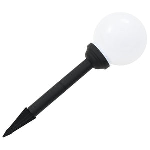 vidaXL Outdoor Solar Lights 6 pcs. LED Sphere 20 cm RGB