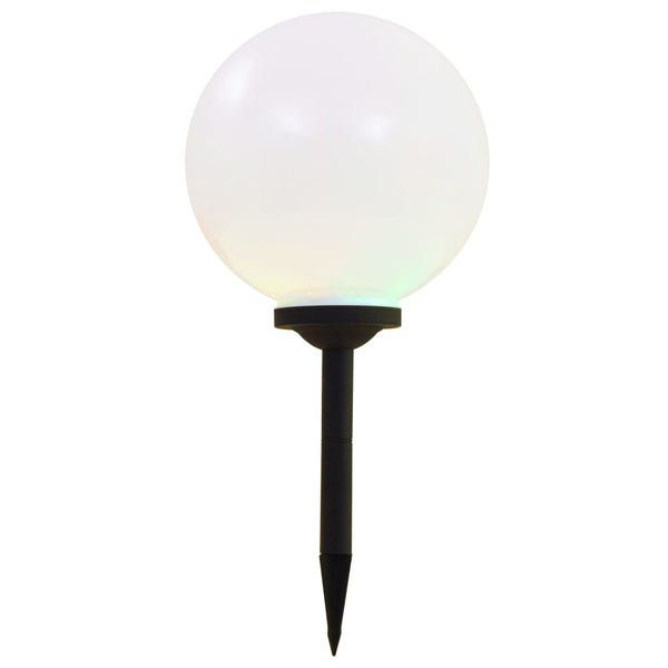 vidaXL Outdoor Solar Lights 4 pcs. LED Sphere 30 cm RGB