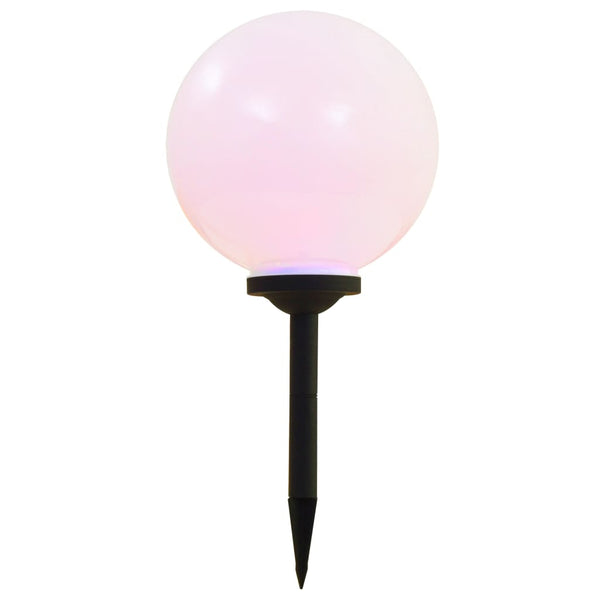 vidaXL Outdoor Solar Lights 4 pcs. LED Sphere 30 cm RGB