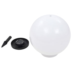 vidaXL Outdoor Solar Lamps 2 pcs. LED Sphere 40 cm RGB