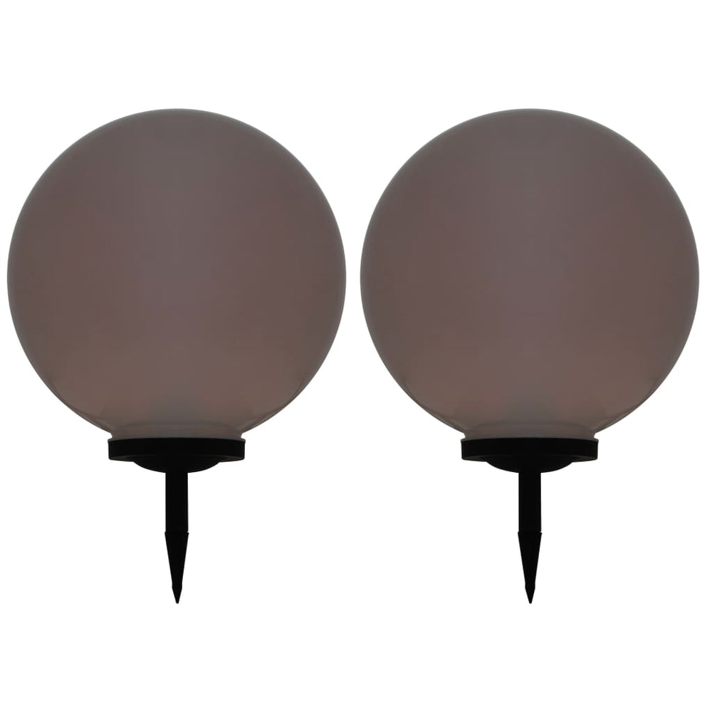 vidaXL Outdoor Solar Lights 2 pcs. LED Sphere 50 cm RGB