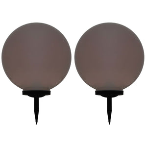 vidaXL Outdoor Solar Lights 2 pcs. LED Sphere 50 cm RGB