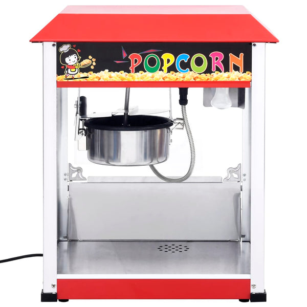 vidaXL Popcorn Machine with Teflon Cooking Pot 1400 W