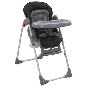 vidaXL Baby High Chair Grey