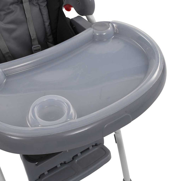 vidaXL Baby High Chair Grey