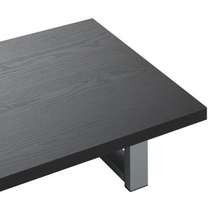 vidaXL Bathroom Cabinet Black 60x40x16.3 cm