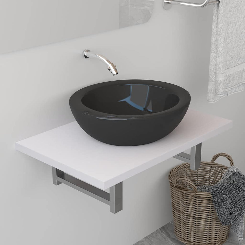 vidaXL Bathroom Cabinet White 60x40x16.3 cm