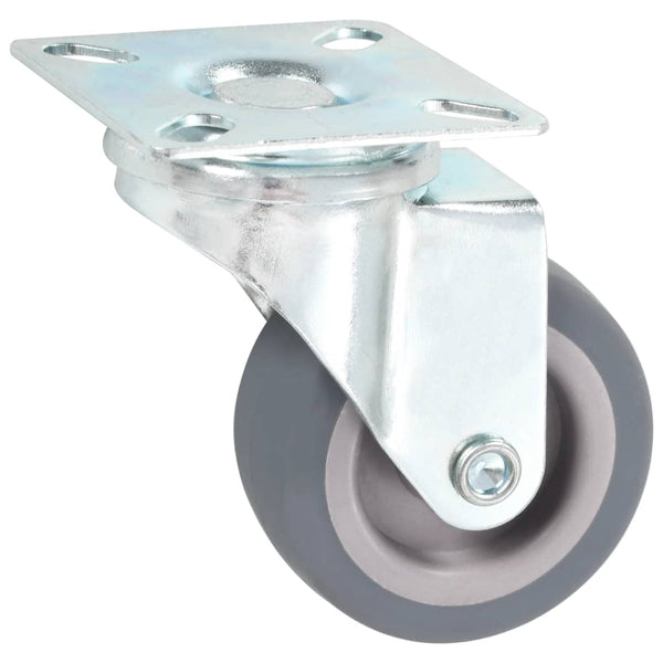 vidaXL 24 Pcs. Swivel Casters 50 mm