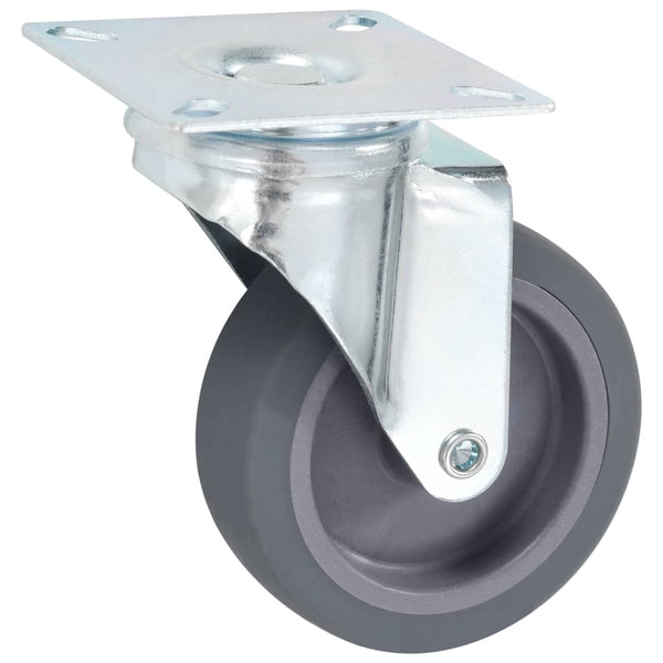 vidaXL 16 Swivel Castor Wheels 75 mm