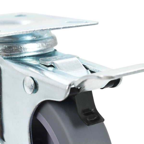 vidaXL 8 Pcs. Swivel Castors 75 mm