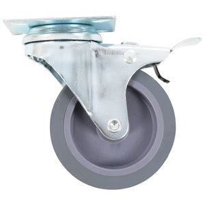 vidaXL 16 Swivel Castor Wheels 75 mm