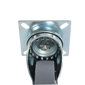 vidaXL 16 Swivel Castor Wheels 75 mm