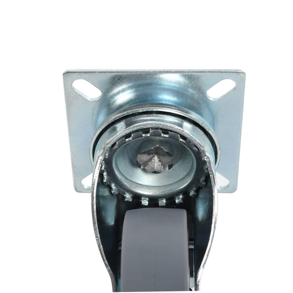 vidaXL 32 pcs Swivel Castor Wheels 75 mm