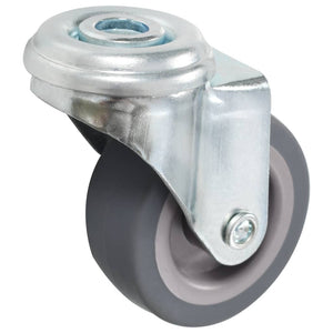 vidaXL 8 Pcs. Swivel Castor Wheels with Bolt Hole 50 mm